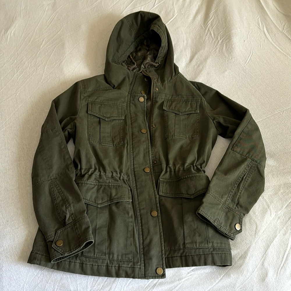 Lucky Brand Utility Cargo Jacket size Medium